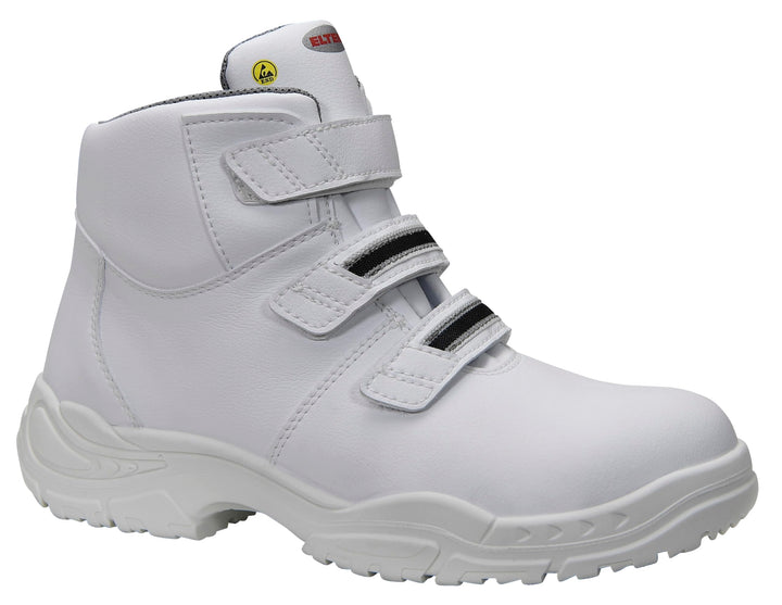 Elten Sicherheitsschnürstiefel "White Strap Mid" ESD S3, Grösse 39, 760171 39 EU, 39 EU