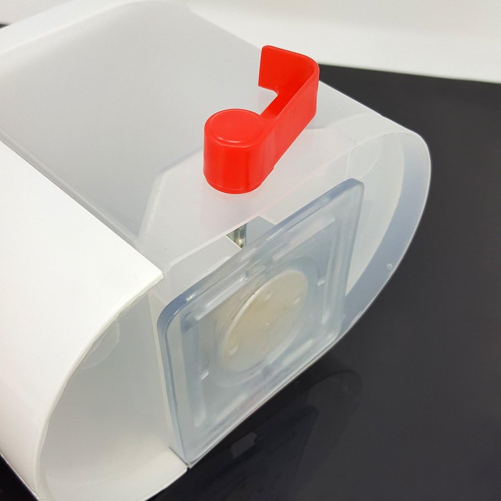 com-four® Kirschentkerner mit grossem Behälter, Standfest mit Saugfüssen (01 Stück - Entkerner V2),