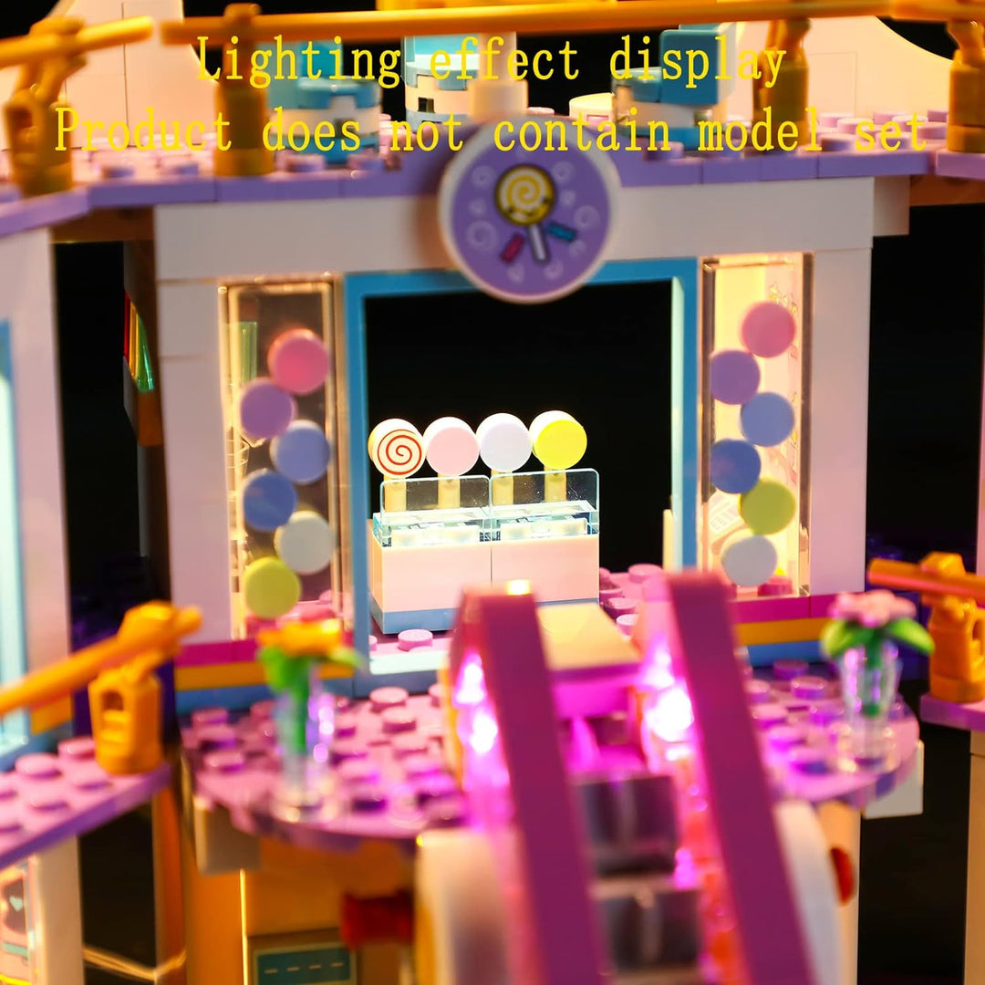 GEAMENT LED Licht-Set Kompatibel mit Lego Heartlake City Kaufhaus Bauset (Shopping Mall) - Beleuchtu