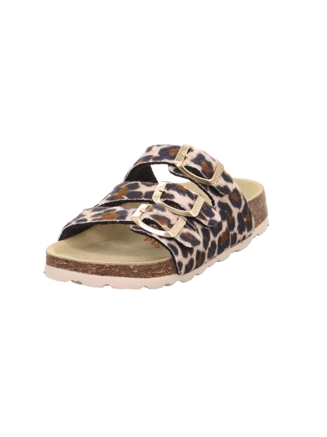 Superfit Mädchen FussbettpantoffelHausschuh 29 EU Beige Mehrfarbig 4000, 29 EU Beige Mehrfarbig 4000