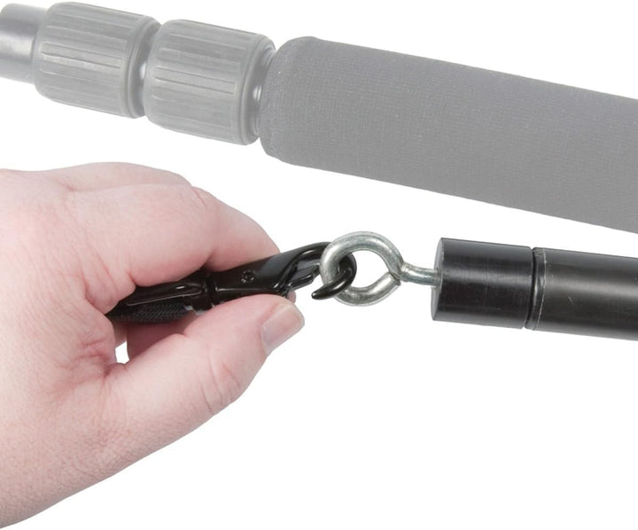 OP/TECH Stativ Strap Swivel Haken Befestigung und schnelle Trennen – Schwarz Schwarz Drehgelenk, Sch