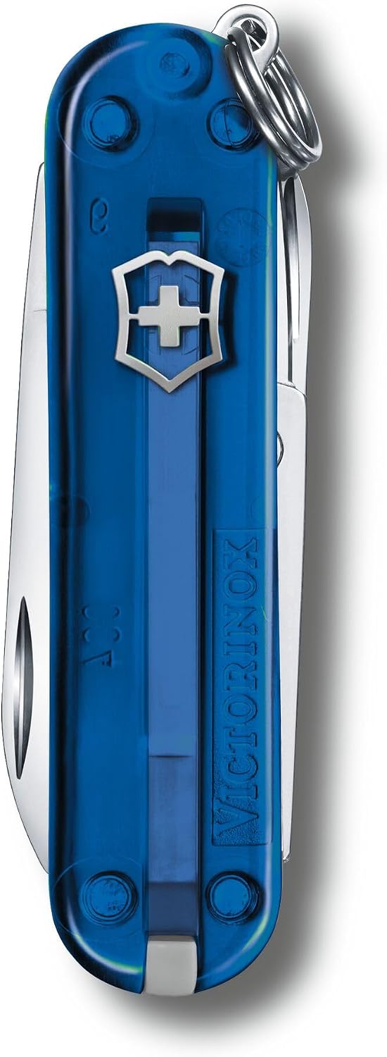 Victorinox Schweizer Taschenmesser, Klein, Classic SD, Multitool, Swiss Army Knife, Geschenk, 7 Funk
