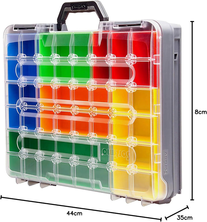 Sortierbox Schrauben klein | 2x Bosch Sortimo T-BOXX 320 anthrazit | Ideales Schrauben Lagersystem |