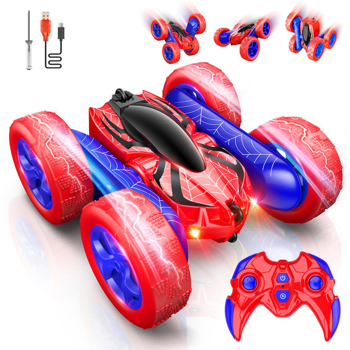 Dreamlandia Spider Ferngesteuertes Auto ab 3-10 Jahre Monstertruck Spielzeug ab 3-8 Jahre Junge, RC