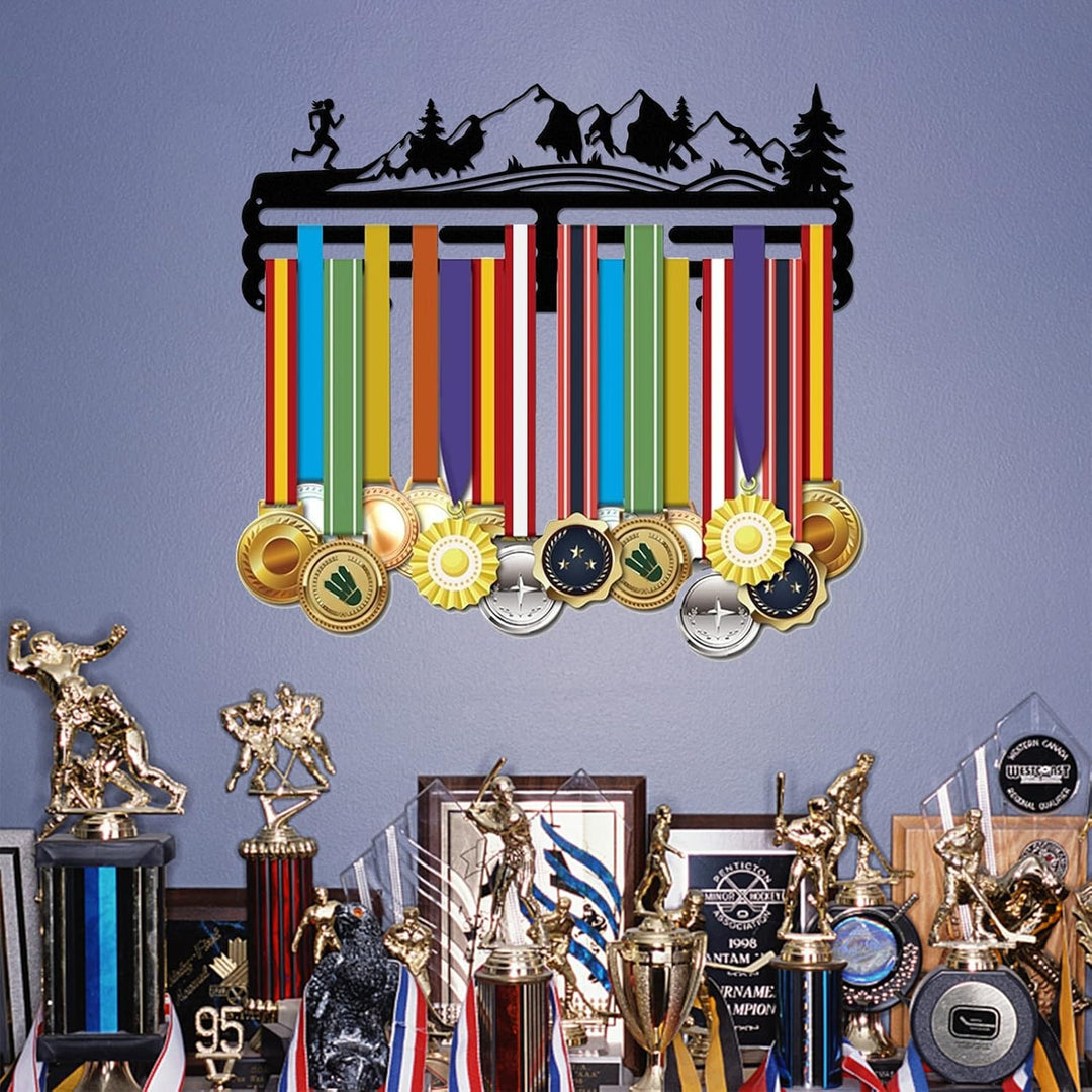 SUPERDANT Laufen Frauen Medaillenaufhänger Display Laufen Medaillenhalter Aufhänger Marathon Medaill