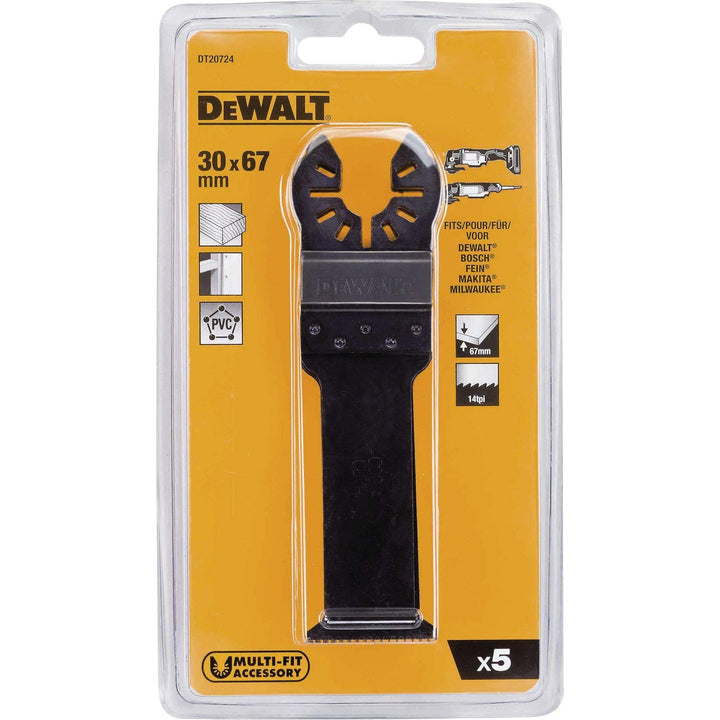 Multi-Tool Saegeblatt 67x30mm 5Stk