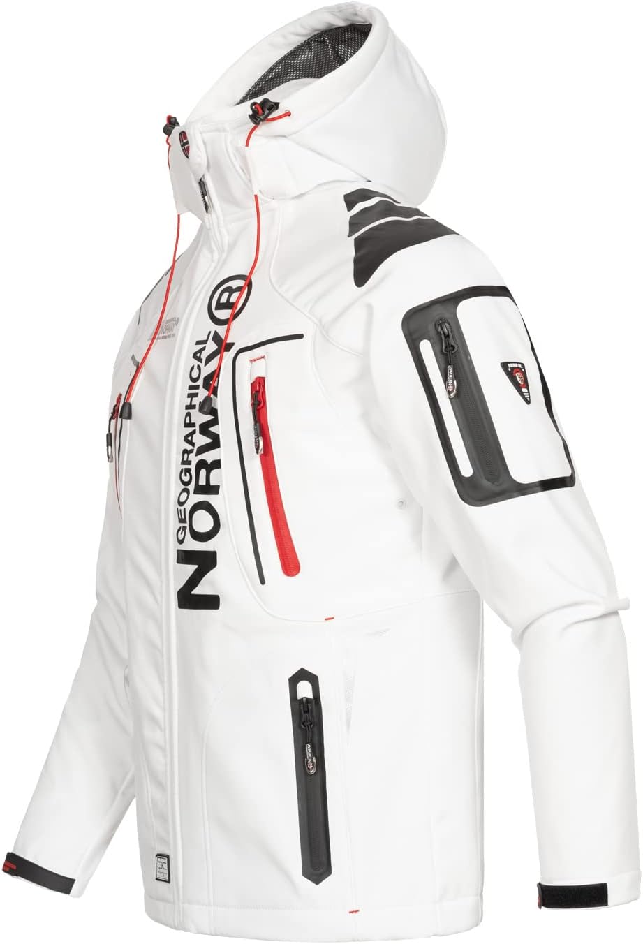 Geographical Norway Herren Tambour Herren Softshell Jacke S Weiss, S Weiss