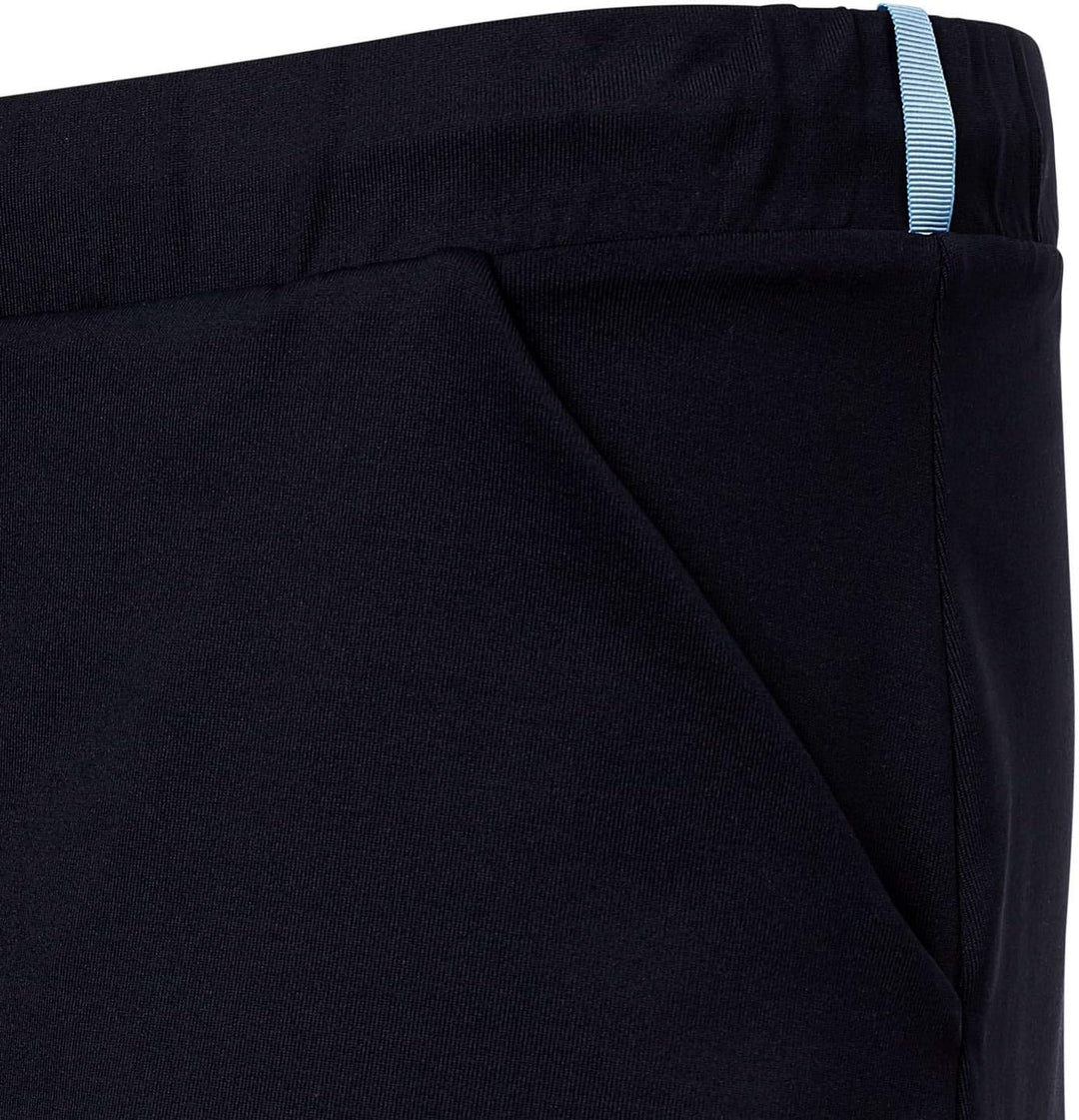 Sportkind Mädchen &amp; Damen 2-in-1 Tennisrock mit Taschen &amp; 3/4 Capri Leggings, Laufrock, Yogahose mit