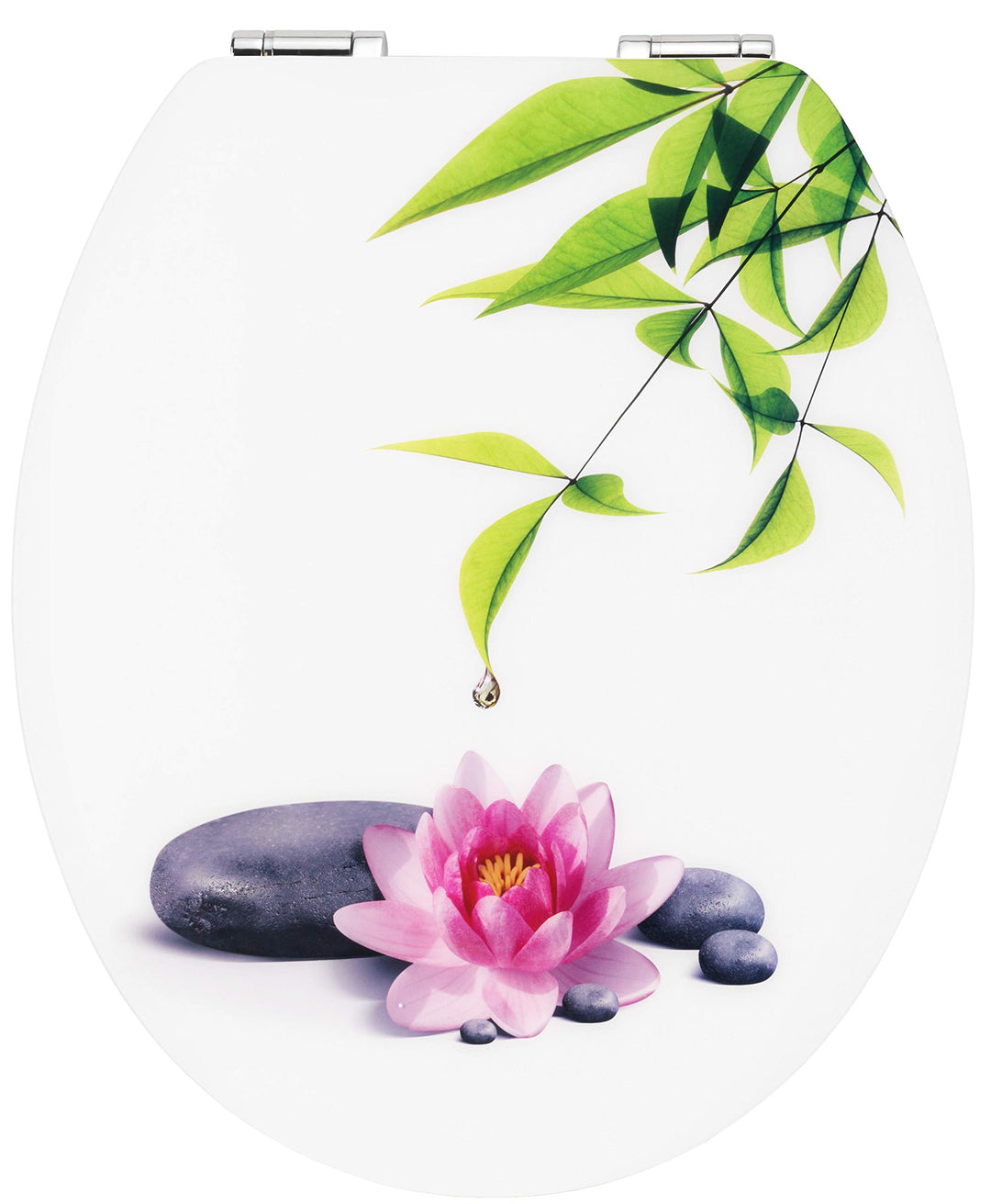 Cornat WC-Sitz Art of Acryl "Water Lilly" - Elegante Acryl-Oberfläche - Hochwertiger Holzkern - Abse