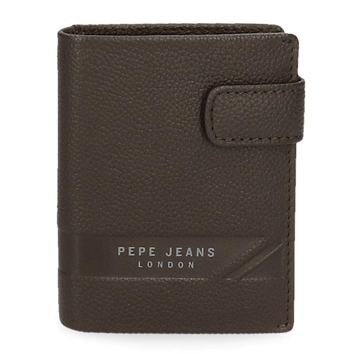 Pepe Jeans, braun, única, Geldtasche Braun Klicken Sie auf Geldbörse, Braun Klicken Sie auf Geldbörs