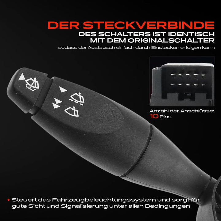 Kombischalter Lenkstockschalter für Tourneo Connect Transit FB FC FD FS FZ Transit Connect P65 P70 P