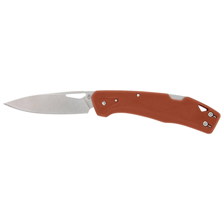 Gerber Taschenmesser mit Gürtelclip, LST, 440A Clip Poin-Edelstahlklinge, Griffschalen aus glasfaser