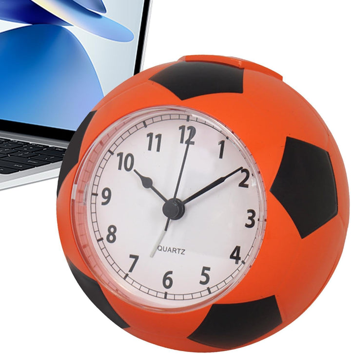 Digitaluhr für Schreibtisch, Schreibtisch-Digitaluhr,Fussballförmiger Wecker für Kinder | Nachttisch