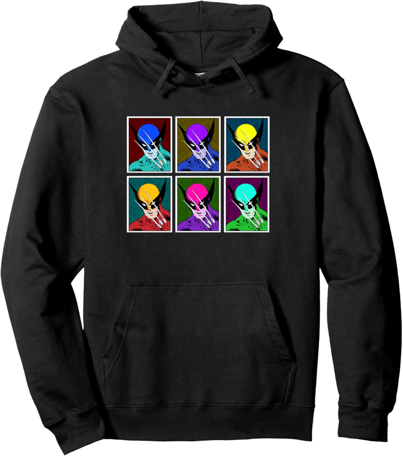 Marvel Wolverine Pop Art Box Up Pullover Hoodie