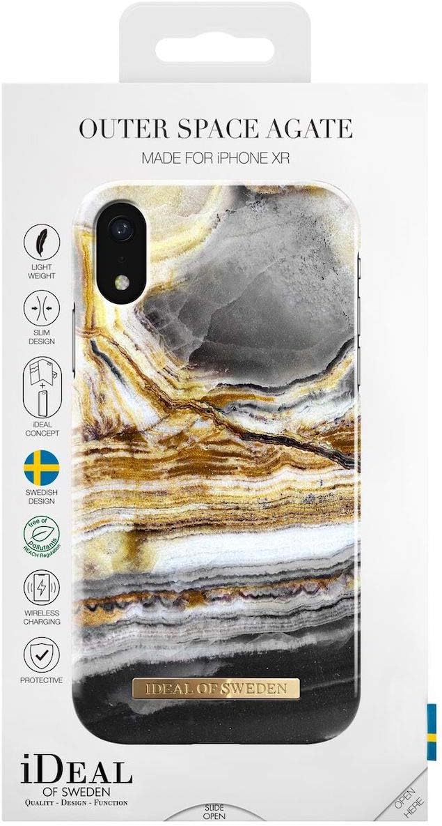 iDeal Of Sweden Handyhülle für iPhone XR (Mikrofaserfutter, Qi Wireless Charger kompatibel) (Outer S