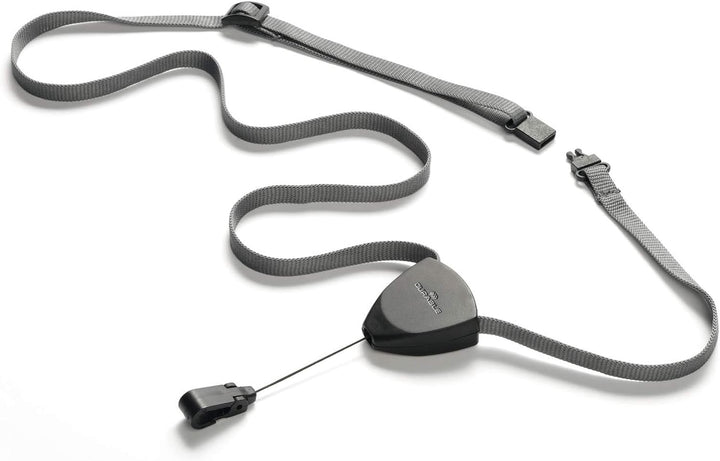 Durable Textilband Flex mit Jojo, 10 Stück, schwarz/grau, 830901
