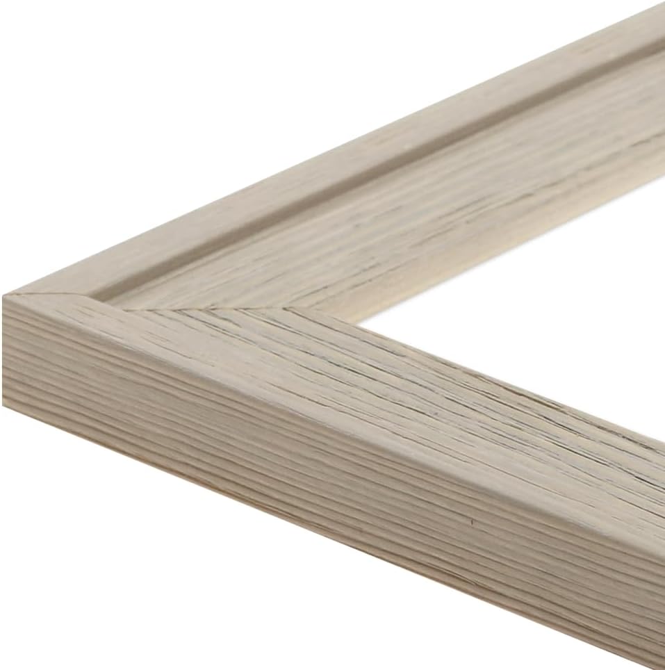 WANDStyle Bilderrahmen KLASSISCH 30x42 I Farbe: Creme I Holzbilderrahmen I Bilderrahmen Modern I Mad