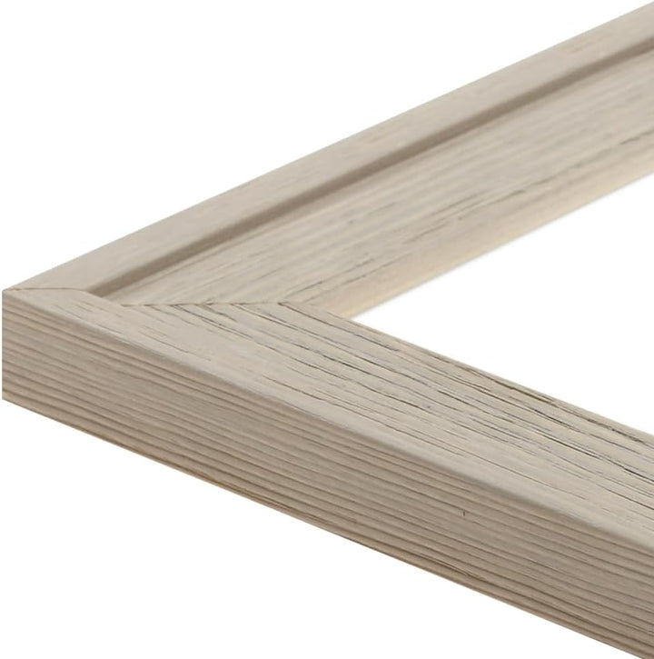 WANDStyle Bilderrahmen KLASSISCH 30x42 I Farbe: Creme I Holzbilderrahmen I Bilderrahmen Modern I Mad