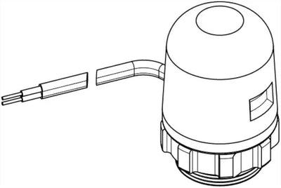 Uponor Thermomotor, Servomotor, TA24, 24V, 1000138