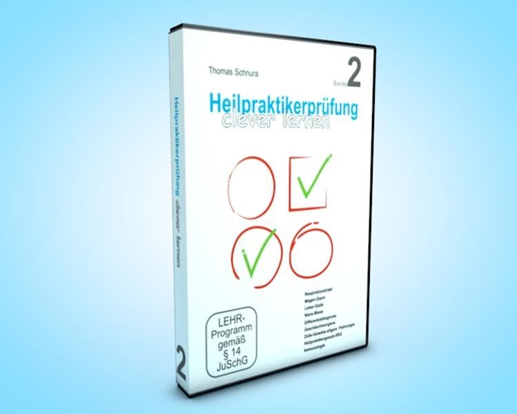Thomas Schnura : Heilpraktikerprüfung - Clever lernen - Bundle 2 [10 DVDs], DVD