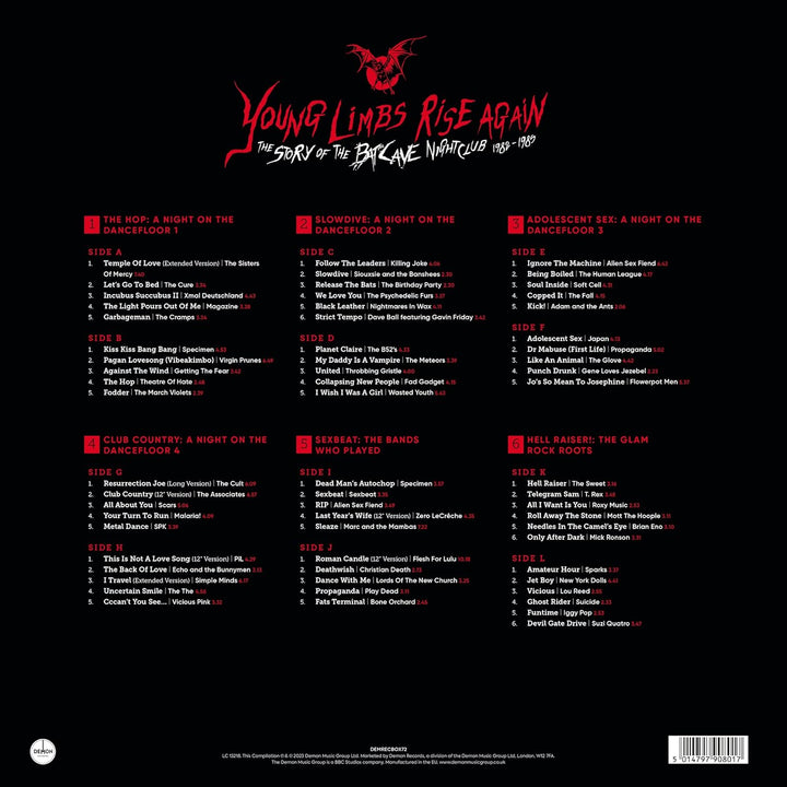 Young Limbs Rise Again: The Story Of The Batcave Nightclub 1982-1985 / Various, Vinyl