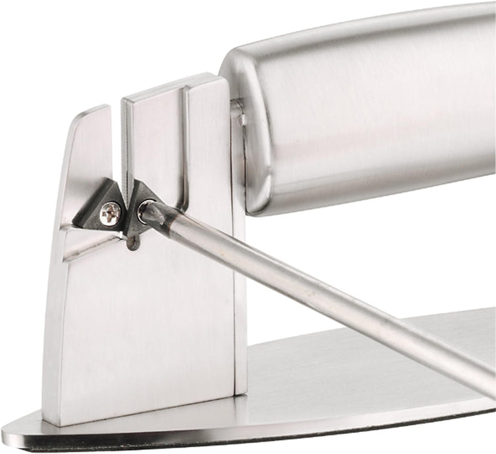 WMF Gourmet Messerschärfer, Schleifscheiben Hartmetall, Messerschleifer, Cromargan Edelstahl, Kunsts