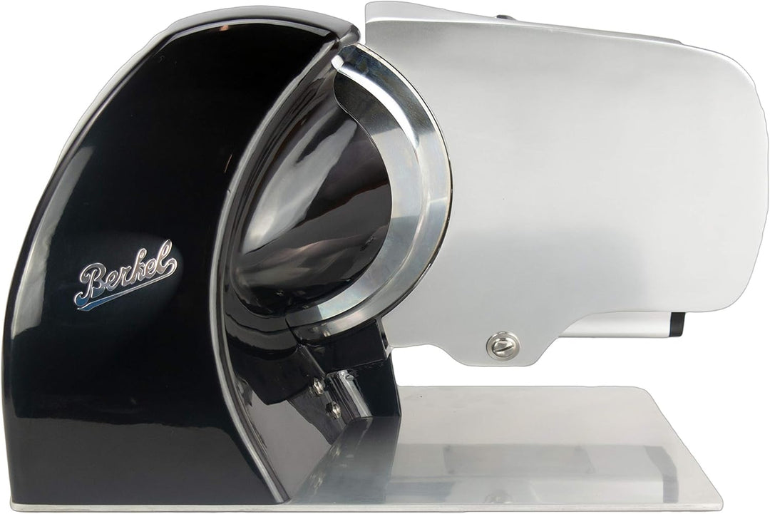 Berkel Home Line 250, Premium-Aufschnittmaschine, schwarz aktuelles Modell + Einlegebrett