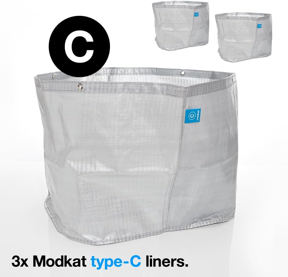 Modkat XL Top-Entry Katzentoilettenauskleidung (Type C) - 3 Pack