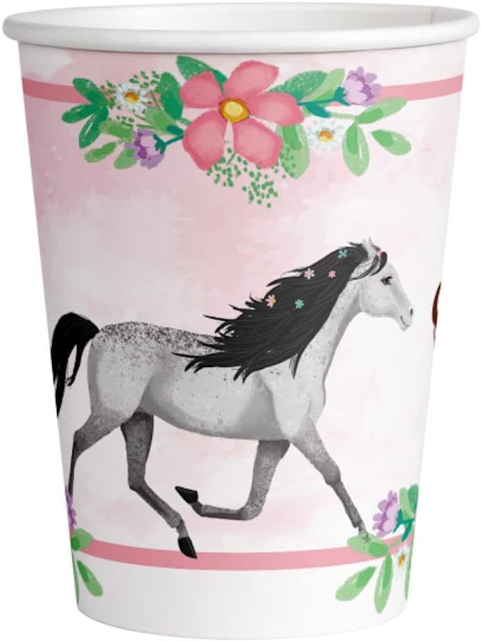 HHO Beautiful-Horses-Pferde-Party-Set 36tlg. - für 8 Pferdefreunde Teller Becher Servietten #1 für 8