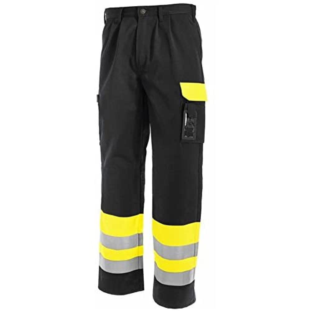 Blaklader 15841860 Hose mit hoher Sichtbarkeit, gelb/ schwarz, grootte D128 D128 Dark Yellow / Black