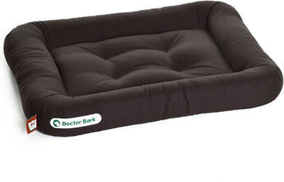 Doctor Bark Hundekissen - orthopädisches Hundebett, 95°C waschbar, hygienisch, robust & bequem (S -