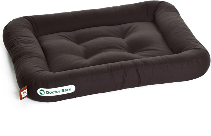 Doctor Bark Hundekissen - orthopädisches Hundebett, 95°C waschbar, hygienisch, robust & bequem (S -