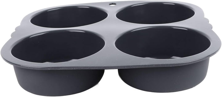 Perforierte Hamburger-Brötchenform aus Silikon, 10,2 Cm, 2 Stück, Hamburger-Brötchenform, Kastenform