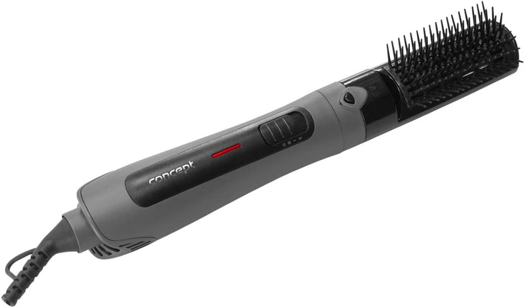 CONCEPT Hausgeräte Titan Care KF1325 Lockenstab mit 4 Aufsätzen 600W Überhitzungsschutz Click-In-Sys