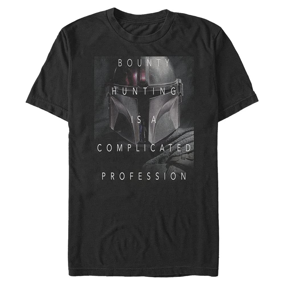 Star Wars The Mandalorian Bounty Overlay T-Shirt S Schwarz, S Schwarz
