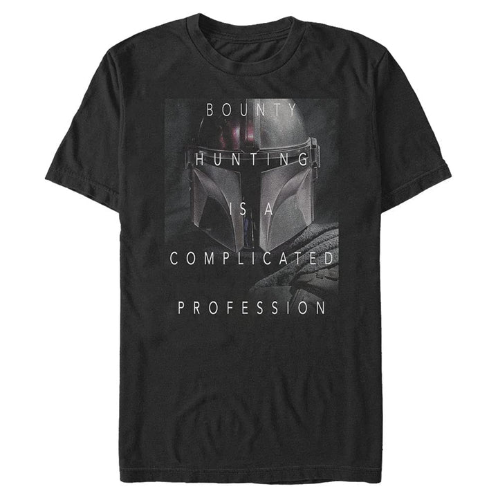 Star Wars The Mandalorian Bounty Overlay T-Shirt S Schwarz, S Schwarz