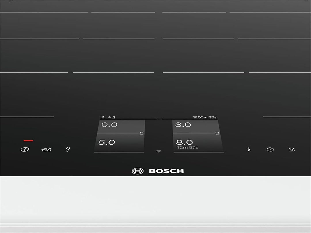 Bosch Hausgeräte PXY801KW1E Serie 8 Smartes Induktionskochfeld (autark), 80 cm breit, FlexInduction