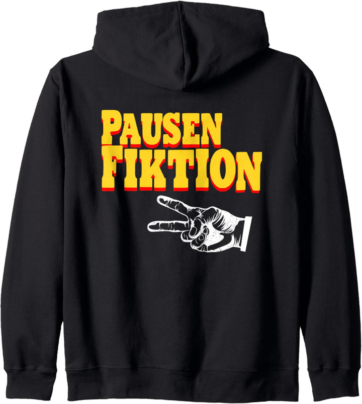 Pausenjacke Pausen Fiktion Die Jacke für Pause und Freizeit. Kapuzenjacke