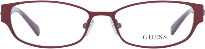 Guess GU2412 52O92 Guess Brille Gu2412 O92 52 Oval Brillengestelle 52, Rot