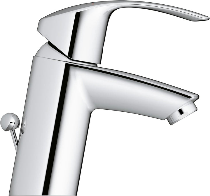 GROHE Eurosmart - Einhand- Waschtischarmatur (S-Size, schnelle Befestigung, variable Mengenbegrenzun