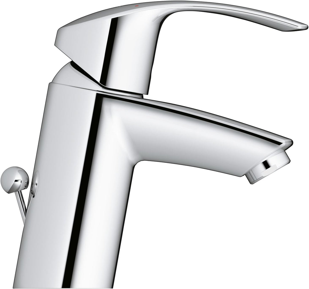 GROHE Eurosmart | Badarmaturen - Einhand-Waschtischbatterie, DN 15 S-Size | Einlochmontage | chrom |