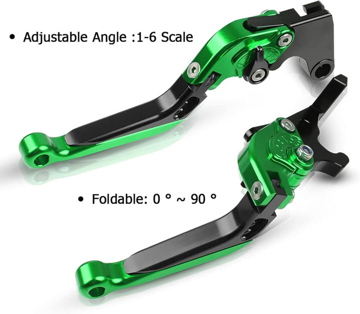 Z900 Einstellbare Kupplung Bremshebel Für Z900 Z 900 2017 2018 2019 2020 - Grün/Schwarz, free