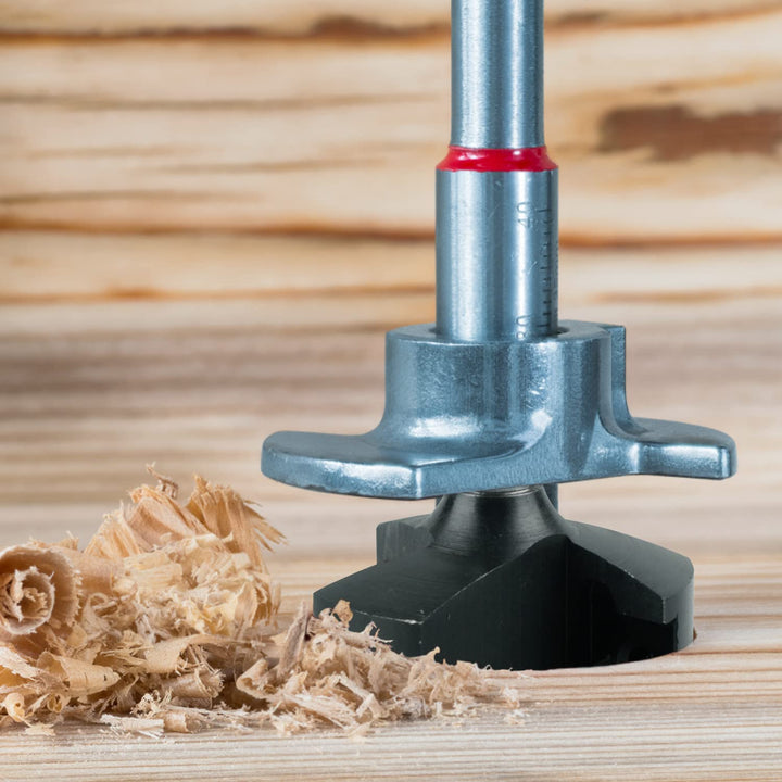 CPROSP Planfräser 8mm Schaft für Holz, Hobelfräser für Oberfräse mit 39mm Schnittdurchmesser, Abrich