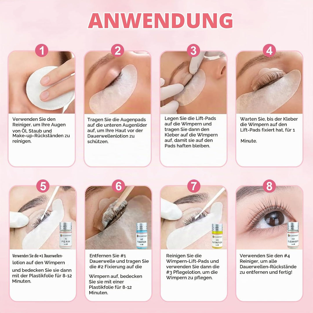 Wimpernlifting Set, 2026 Lash Lifting Set, Wimpern Lifting Set Professionell, Schnell Heben &amp; Natürl