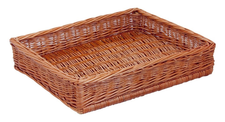 Backideen Regalkorb Klassisch rechteckig, braun, T 40cm x B 50cm x H 10cm 10cm x 40cm x 50cm [HxTxB]
