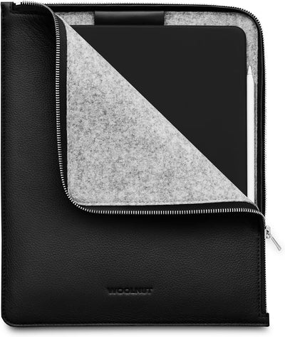 WOOLNUT Skandinavisches Vollnarbenleder Folio Cover für iPad Pro 13 Zoll & iPad Air 13 Zoll (M4,2024