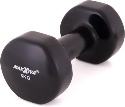 MAXXIVA® Hantelset Kurzhanteln Vinyl Stahlkern Fausthanteln Gymnastikhanteln Sport Krafttraining Fit