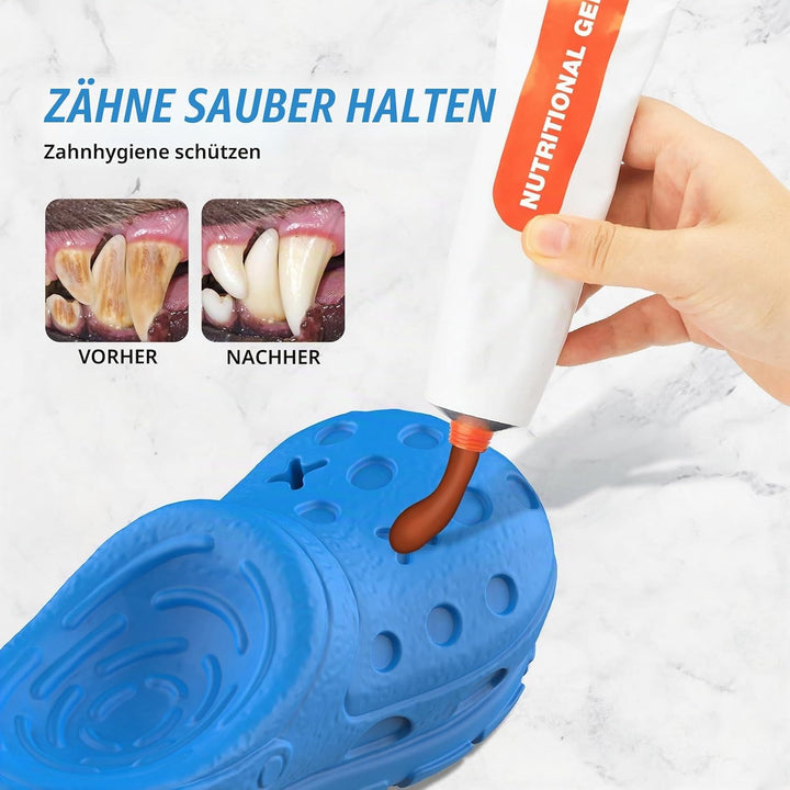 RUXAN Unzerstörbares Hundespielzeug für Aggressive Kauer - Futter Treat Dispensing Hund Interaktives