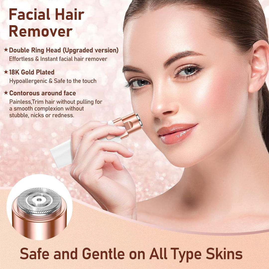 Augenbrauenrasierer elektrisch Gesichtsrasierer frauen elektrisch: Augenbrauen Trimmer damen Augenbr