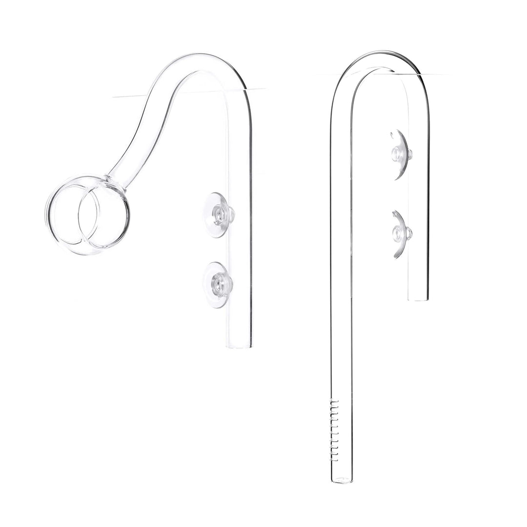 USCAPE Loop Pipe Inflow-Outflow Set - Aquarium Filtereinlauf Filterauslauf (17mm für 16/22mm Schlauc